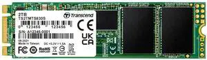 Transcend 2TB M.2 2280 SATA III SSD with Dram Cache, Up to 560MB/s, Compatible w/Ultrabook Laptop PC Desktop, 3D TLC NAND Flash Internal Solid State Drive, LDPC Error Correction ECC, B+M Key -MTS830S