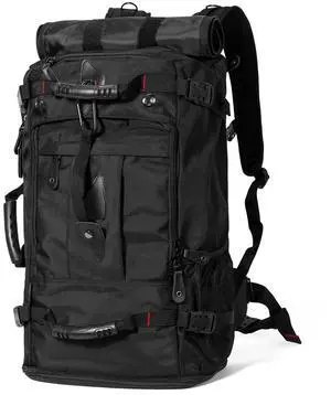 YOUMIAN Travel Backpack Carry On Backpack Durable Convertible Duffle Bag Fit for 15.6 Inch Laptop for Men and Women hiking airplane shoes bag extendable three way uses multiple