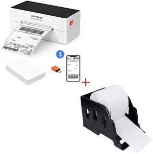 BT320 Label Printer with Label Holder