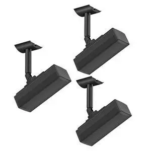 Angle Adjustable Speaker Wall Mount for Bose Speaker Mount - Ceiling & Wall Speaker Mount for Bose UB-20 Series II, SoundTouch, CineMate, Lifestyle, Acoustimass, Cube Surround Speaker Bracket, 3 Pack