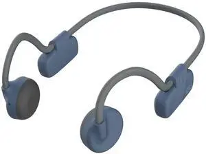 Oaxis myFirst Headphones BC Wireless Lite Kids Bone Conduction Headphones, Safe Volume, Bluetooth Wireless, Flexible & Durable Design Comfortable Open Ear Headphones for Kids/Adults (Space Blue)