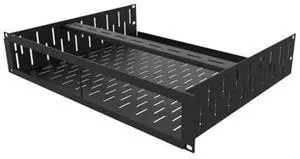 Penn Elcom Custom Media Rack Shelves Compatible with 2 x Sonos Amp Units