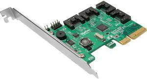 HighPoint RocketRAID 640L Internal 4 SATA Port PCI-Express 2.0 x4 SATA 6Gb/s RAID Controller -Lite Version
