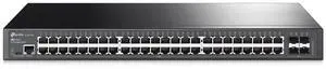 TP-Link TL-SG3452 | 48 Port Gigabit Switch, 4 SFP Slots | Omada SDN Integrated | L2+ Smart Managed | IPv6 | Static Routing | L2/L3/L4 QoS, IGMP & LAG | 5 Year Manufacturer Warranty