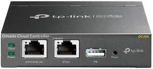 TP-Link Omada Hardware Controller | SDN Integrated | PoE Powered | Manage Up to 100 Devices | Easy & Intelligent Network Monitor & Maintenance | Cloud Access & Omada App (OC200)