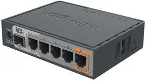 MikroTik hEX S Gigabit Ethernet Router with SFP Port (RB760iGS)