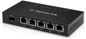Ubiquiti Networks EdgeRouter X, 5-Port Gb 1xSFP with PoE, 11885 (with PoE)