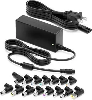 Belker Universal Laptop Charger 90W AC Adapter Replacement for HP Dell Asus Lenovo Samsung Acer Google MacBook Pro Air Charger 90w 65w 45w USB Type C Chromebook Charger Power Adapter