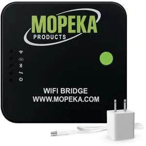 Mopeka WiFi Router Bridge - Compatible with Mopeka Pro Check, Universal or Pro+LR Bluetooth Sensors Only - Check Propane Tank Levels Anywhere - Perfect for RVs, Cottages & Outdoor Grills
