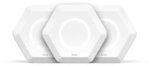 Luma Whole Home WiFi (3 Pack - White) - Replaces WiFi Extenders and Routers, Free Virus Blocking, Free Parental Controls, Gigabit Speed