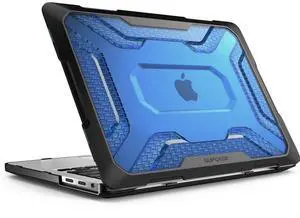 SUPCASE Unicorn Beetle Case for MacBook Pro 13 Inch (2022-2016) M2/M1 A2338 A2251 A2289 A1706 A1708 A1989 A2159, Slim Rubberized TPU Bumper Cover with Touch Bar and Touch ID (Blue)