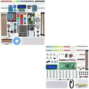 SunFounder Raspberry Pi Pico Basic Starter Kit with Raspberry Pi Starter Kit for Raspberry Pi Beginners & Software Engineer