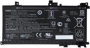 FCZFCZ TE04XL Battery 63.3Wh 4112mAh Replacement for HP Omen 15-AX200 15-AX201NC 15-AX201NX Pavilion 15-BC200 15-bc230ng 15-BC230TX Series HSTNN-UB7A HSTNN-DB7T 905175-271 905175-2C1 15.4V 4-Cell