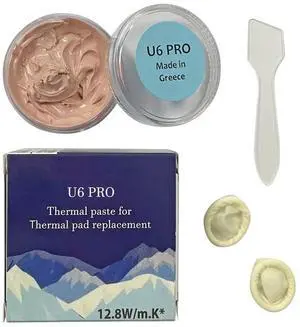 Original U6 PRO 20g Thermal Putty for VGA GPU IC Processor Rapid Cooling Thermal Pad Replacement Heat Blocking Putty High Performance, CSGR