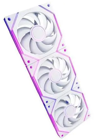 AsiaHorse Nyota Ultra 120mm PC Case Fan - Space-Inspired Design (Infinity Mirror + RGB Ring), 9 Blades 58.5 CFM, Modular Build, Ultra-Quiet Silicone Pads, PWM Control-Quiet Hydro Bearing