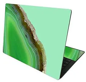 MIGHTY SKINS Skin Compatible with Microsoft Surface Laptop 4 13.5 - Green Agate | Protective, Durable, and Unique Vinyl Decal wrap Cover | Easy to Apply and Change Styles | Made in The USA (MISURLA41