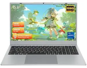 VIGSENUP 15.6" Full HD Laptop with 16GB RAM 256GB SSD,Laptop Computer, Dual-core 6500Y Processor Up to 3.4GHz,WiFi5,USB-C, Poratable Business and Student Laptops