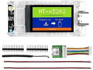 Meshtastic Mesh Node T114 V2 nRF52840 and SX1262 LoRa Chip Development Board Kit GPS Tracker 902-928MHz with 1.14 inch TFT-LCD Display BLE Compatible with Arduino (T114 with Screen + GNSS)