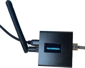 Upgraded MMDVM Nano Hotspot - Portable NanoPi NEO with NanoHat OLED MMDVM with Built-in WiFi Module | Allwinner H3 RAM 512MB Ubuntu Ready | Supports C4FM YSF NXDN DSTAR P25 DMR | CNC Alloy Case