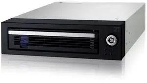 ICY Dock 3.5" SATA Hard Drive Hot-Swap EZ-Tray Mobile Rack for External 5.25" Bay | DataCage Basic MB876SK-B