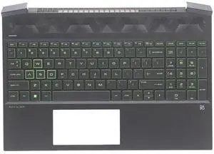 New Palmrest for HP Pavilion 15-EC 15-EC0013DX Upper Case with Backlit Keyboard L72597-001 L72598-001
