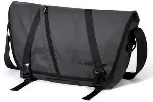 HIMZ WARRIOR Classic Messenger Bag for Men Lagre Laptop Bag Crossbody Sling Water Resistant for Travel Buisness Cycle Bags (Black)