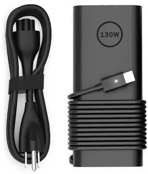 PIOEVTKA 130W USB C Charger Compatible with Dell Laptop 130W 100W 65W USB Type C Fast Power Adapter