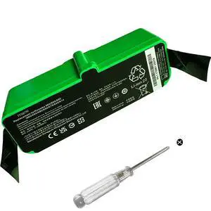 VVXQING 1800LI 26Wh Battery Replacement for Roomba 640 620 615 614 600 790 780 770 761 760 700 800 880 871 870 860 800 980 966 965 960 900 14.4V 1800mAh 17-bw0013dx