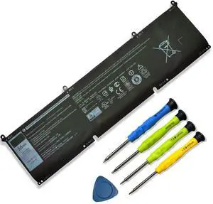 Mobik 56Wh 8FCTC Laptop Battery Replacement for Dell Alienware M15 R3 R5 R4 R6 M17 R4 R3 Precision 5550 5560 XPS 15 9500 9510 G15 5520 5510 Inspiron 5620 7610 7510 Vostro 7510 11.4V 4650mAh