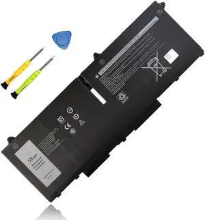 TAICROWNE 58Wh FK0VR Replacement Laptop Battery for Dell Latitude 5330 2-in-1 7330 2-in-1 Latitude 7430 2-in-1 P133G002 P134G002 P139G002 Series 07KRV H4PVC 8P81K 3625mAh 15.2V