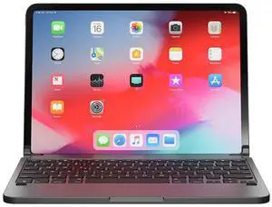 Brydge 11.0 Pro Wireless Keyboard | Compatible with iPad Pro 11-inch (2018) | Backlit Keys | Long Battery Life | (Space Gray)
