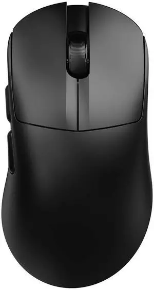AJ179 V2 Triple Mode (2.4G/Wired/Bluetooth 5.2) Gaming Mouse, 12000 DPI, 56g Ultra-Light, Programmable 6 Buttons, 1000Hz Polling Rate, Ergonomic Right-Hand Design for Computer Laptop PC, Black