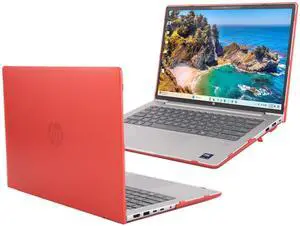 mCover Case ONLY Compatible for 2024  2025 14-inch HP ProBook 440/445 G11 Series Windows Notebook PC (NOT Fitting Any Other HP Models) - Red