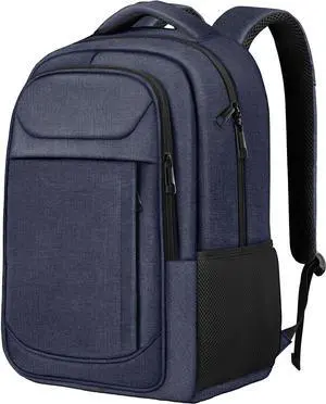 JARWAM Extra Large Laptop Backpack, 17 Inch Travel Travel Backpack, Big Sturdy TSA-Friendly College School Computer Bag, Gifts for Men & Women Him Men Women, Blue