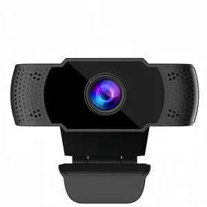 Lagriner Webcam, USB Web Camera with Microphone, Noise Reduction, Plug and Play, Streaming Web Cam for Meeting Video Calling Conferencing