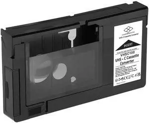OAWMWAOA VHS C Cassette Adapter for Camcorders SVHS VHS-C to VHS, Compatible 12mm Tapes, Motorized VHS Cassette Converter (Not Compatible with 8mm / MiniDV / Hi8)