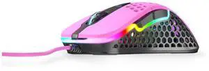 Xtrfy M4 RGB Lightweight Mouse - Pink