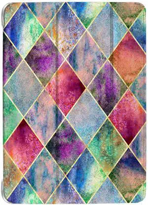 DuraSafe Cases Compatible with iPad 10th Gen 10.9 inch 2022 TPU A2696 MPQ13LL/A MPQ33LL/A MPQ03LL/A MPQ23LL/A A2757 MPQ93LL/A MPQC3LL/A A2777 MPQ83LL/A MPQA3LL/A MQ6K3LL/A MQ6L3LL/A - Diamond Grid