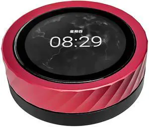 Heltec 1.8inch Knob Screen ESP32-S3 Development BoardTouch LCD Display for E-Book Reader AIDA64 Wireless Secondary Screen Bluetooth Audio CNC Metal Knob 360×360 Pixels (with Battery)