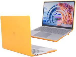 mCover case ONLY Compatible for 2025+ 13" Microsoft Surface Laptop 13 Windows PC (Model# 2095) with Snapdragon CPU & Copilot+ (NOT Fitting Other Surface Laptop) - Orange