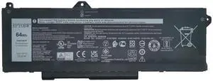 EPYOBW GRT01 Laptop Battery 64Wh Compatible with Dell Latitude 5421 5431 5521 5531 / Precision 3470 / Precision 3561 3571 3581 3591 / Alienware m17 R5 AMD Series 05RGW 0VXD57 0P3TJ 00P3TJ R05P0 0R05P0