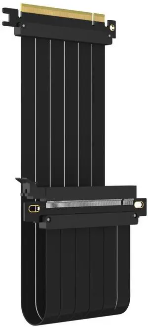 GLOTRENDS 400mm PCIe 3.0 X16 Riser Cable for Low-end PCIe 3.0 GPUs, Such as GeForce RTX 20/GTX 16/GTX 10 Series and AMD Radeon RX5000/VII/RX Vega/R9 Fury Series, etc