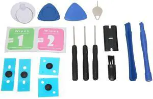 Anti Slip Laptop Feet Replacement Kit Plastic Round Foot Pads for 3rd 4th 5th Gen Laptops (Black)