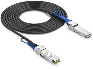 Dell Force10 100G DAC-Q28-100G-0.5M - 100GBASE-CR4 QSFP28 to QSFP28 Passive Direct Attach Copper Twinax Cable, 0.5-Meter(1.64ft)