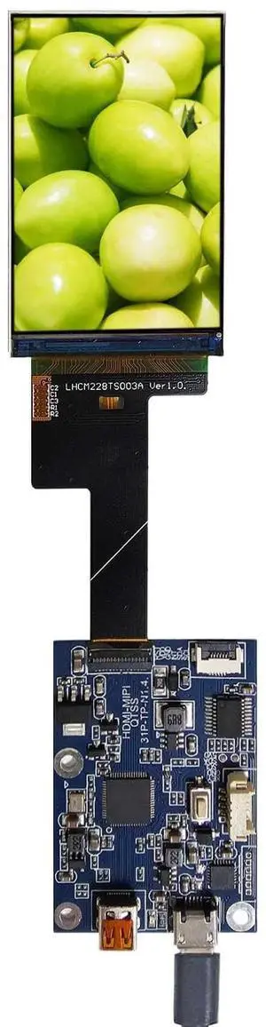 FanyiTek 2.28" 2.28 inch 368x552 600nit Mini IPS MIPI LCD Screen and Micro USB Control Board 31 pins FanyiTek 2.28" 2.28 inch 368x552 600nit Mini IPS MIPI LCD Screen and Micro USB Control Board 31 pins