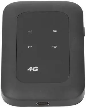 Mobile Wi Fi Hotspots, Portable Travel Router Supports 10 Users at The Same Time, 2100mAh Battery, Pocket Wi Fi Device for Secure Internet at Home Or Everywhere You