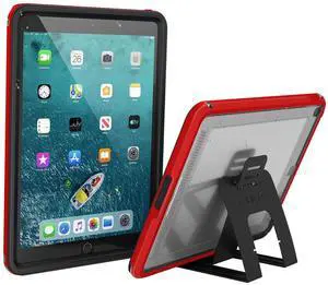 Catalyst - Waterproof Case for iPad Air 10.5" 2019, Built-in Screen Protector and Removable Stand Included, Retail Packaging, Flame Red