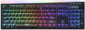 iRocks K71R Wireless RGB Mechanical Gaming Keyboard, Switches Brown,PBT 107 Keys NKRO,RGB Backlit,Pro Keyboard for Gaming and Work,Dual Interface Wireless & Wired, Windows Laptop PC Mac,Black