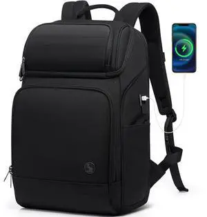 OIWAS Laptop Backpack for Men Women, 15.6 Inch Laptop Backpacks Business Travel Backpack with USB Charging Port, Air Weight System for Weight Reduction, RFID Protection Pocket Tech Backpack