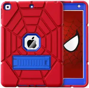 Grifobes for iPad 9th Generation Case, iPad 8th/7th Generation Case 2021/2020/2019, Heavy Duty Shockproof Rugged Protective 10.2" Cover with Stand for iPad 9 8 7 Gen 10.2 inch Kids Children Boys